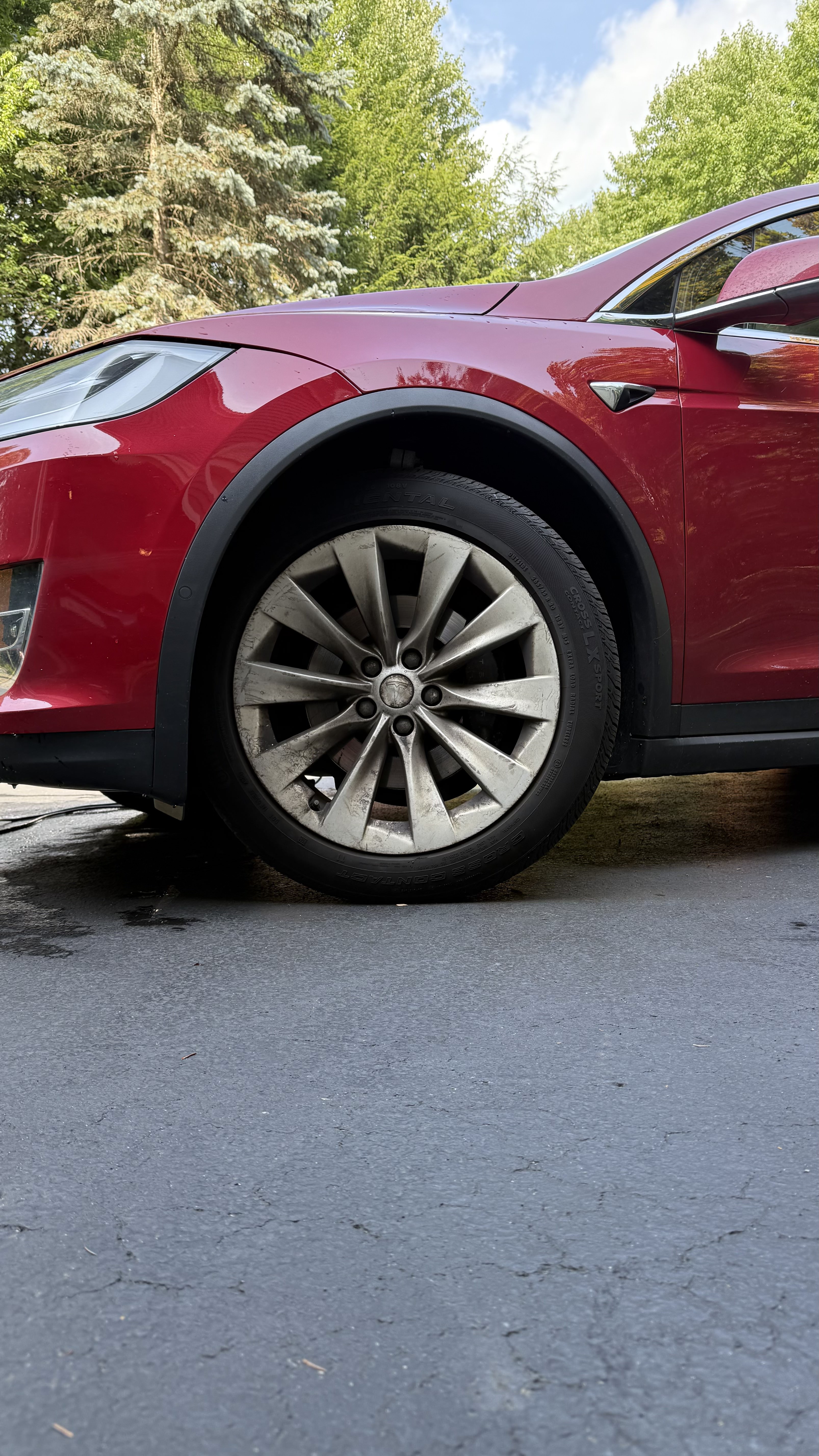 Wheels before