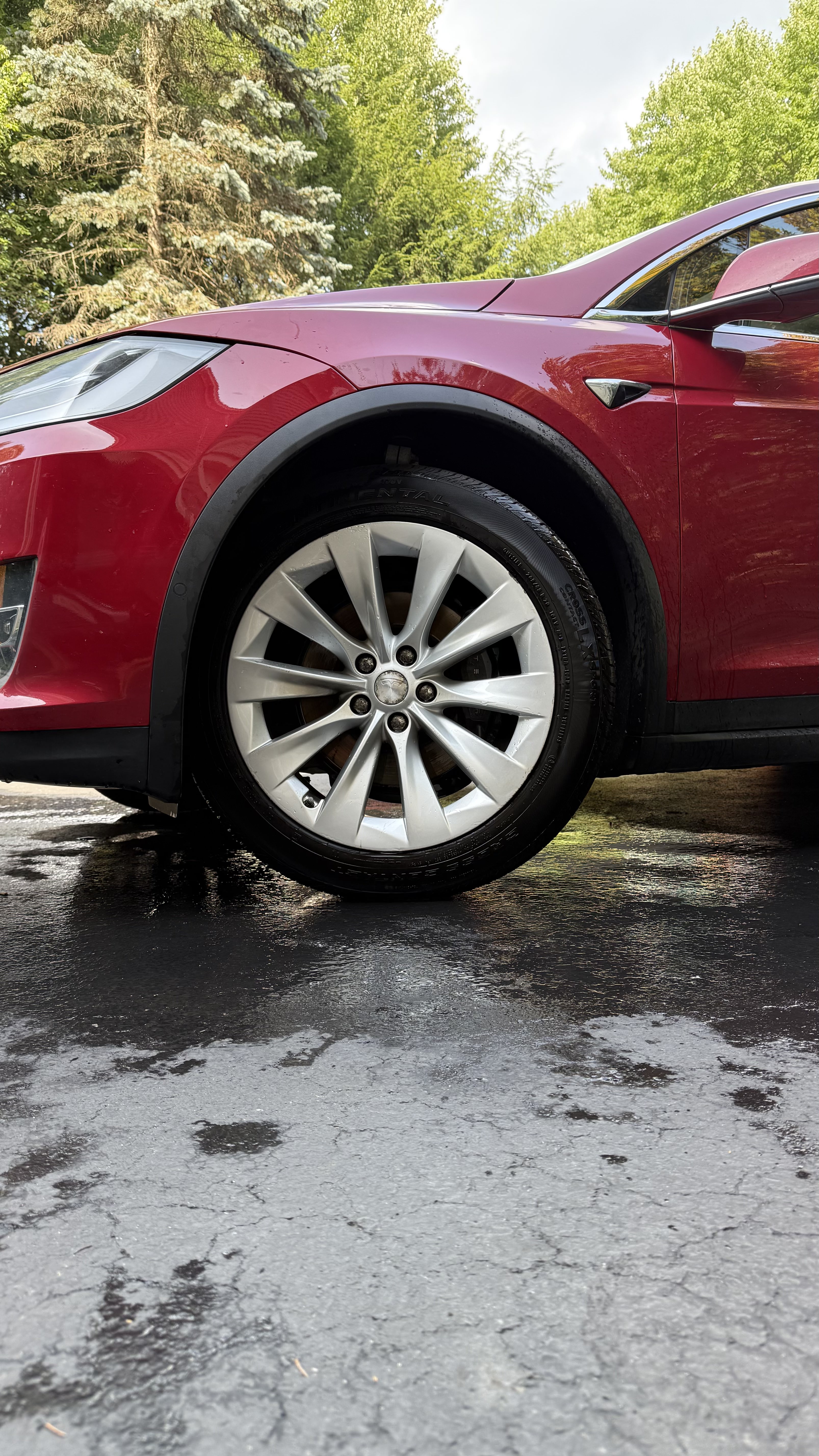 Wheels after